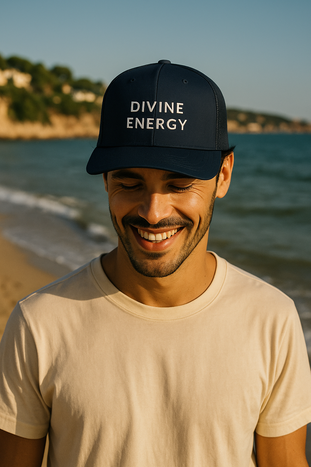DIVINE ENERGY - Casquette Trucker brodée