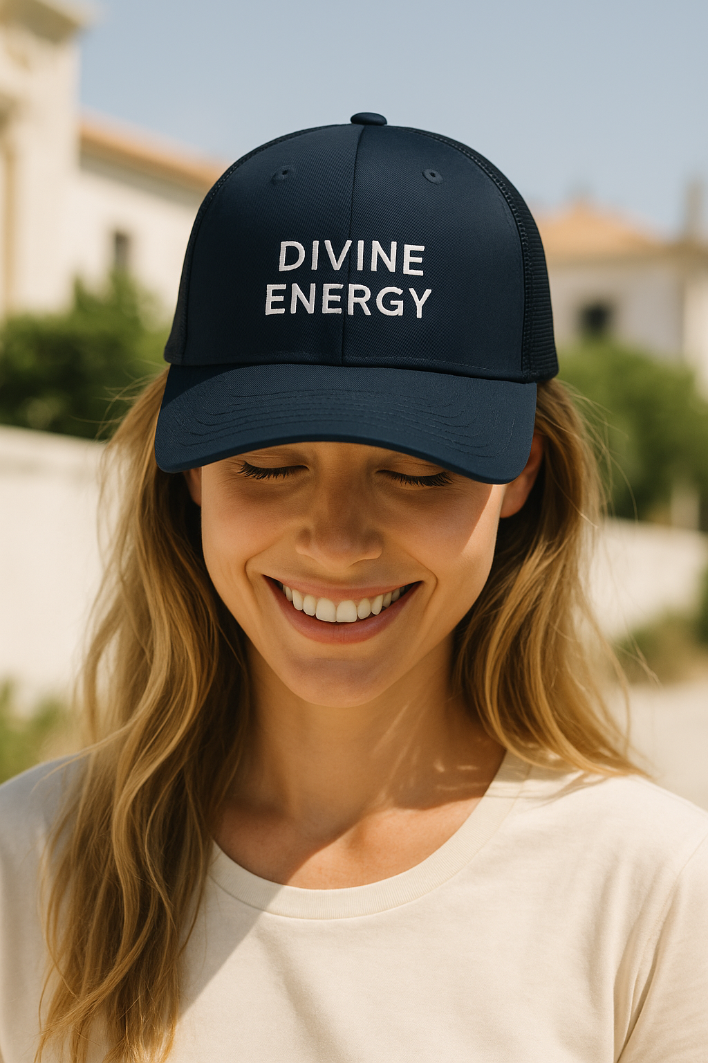 DIVINE ENERGY - Casquette Trucker brodée